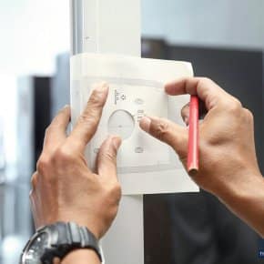 Digital Door Lock สแกนนิ้ว