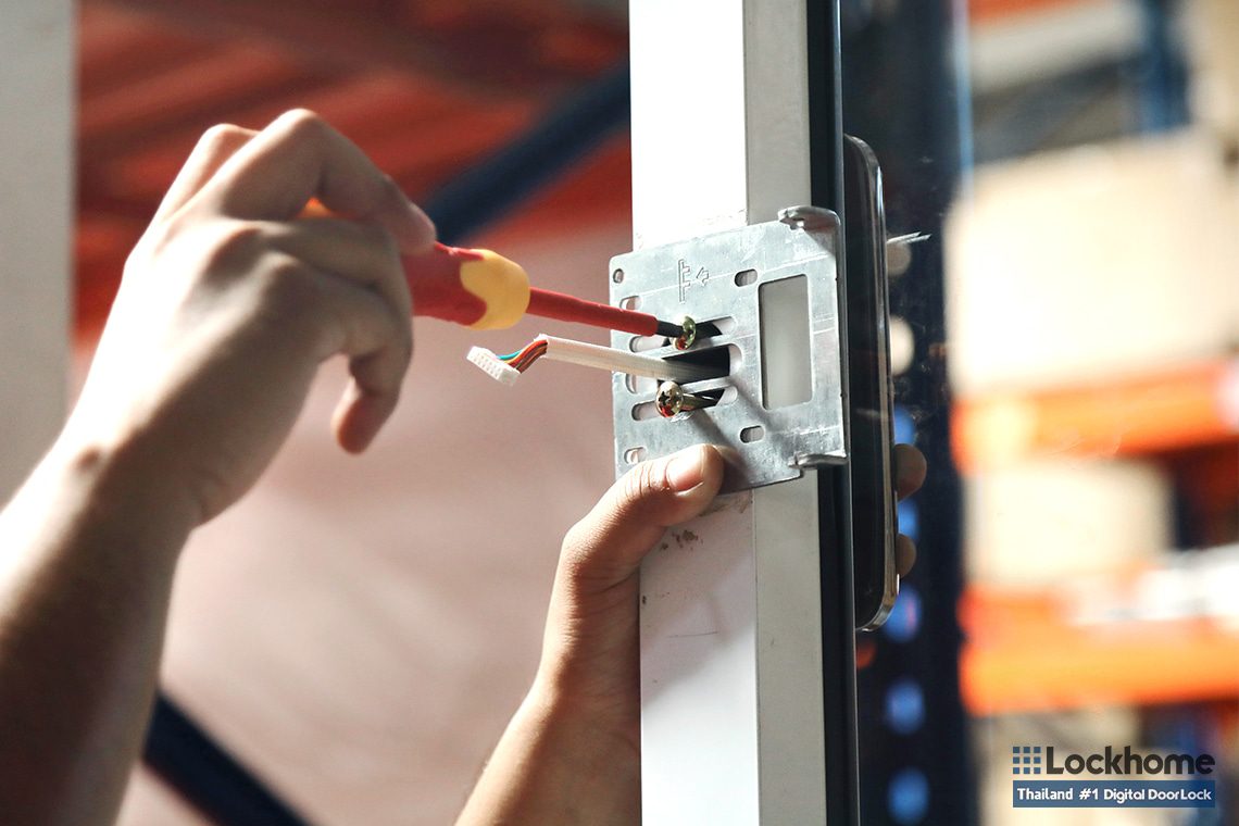 Digital Door Lock รุ่นสแกนนิ้ว