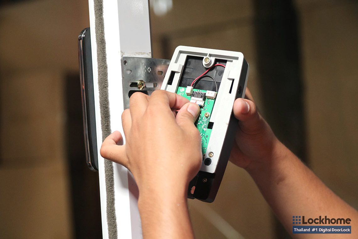 Digital Door Lock สแกนนิ้ว