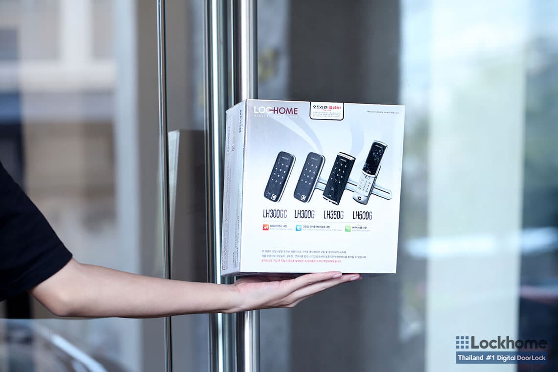 Digital Door Lock ประตูกระจก