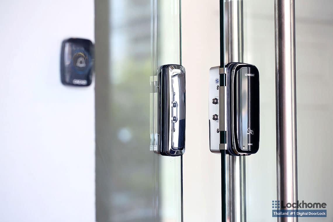Digital Door Lock ประตูกระจก