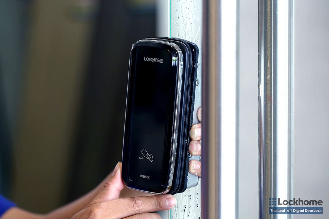 Digital Door Lock ประตูกระจก