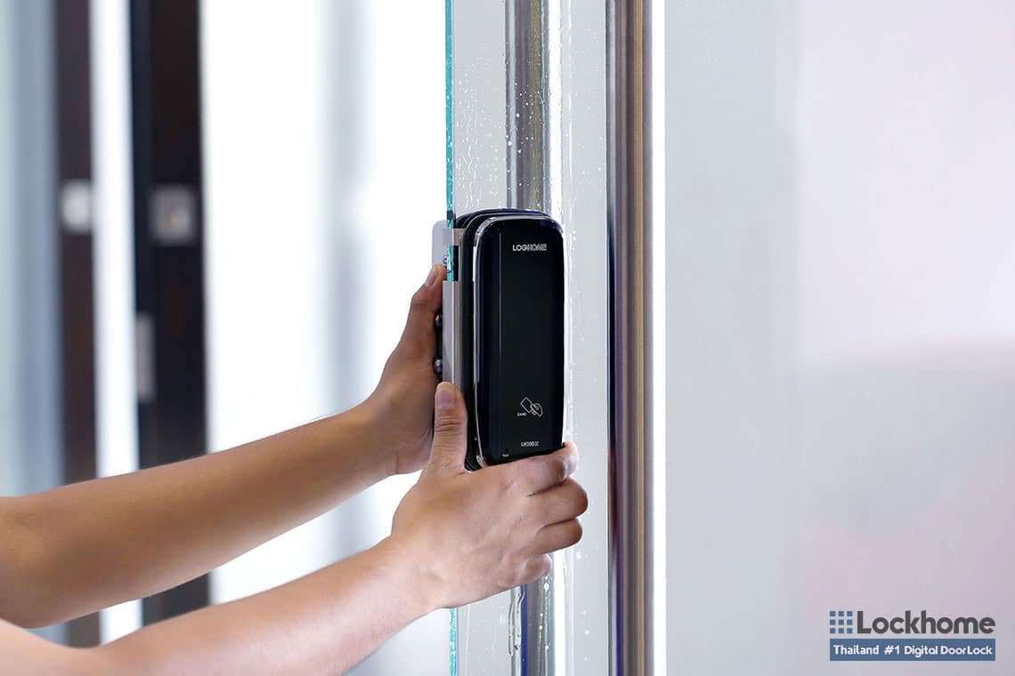 Digital Door Lock ประตูกระจก