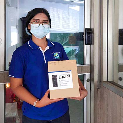 รีวิวจากลูกค้าที่ใช้ digital door lock Lockhome-2