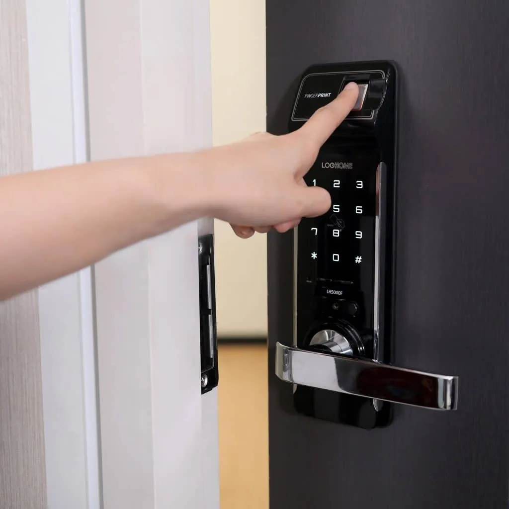 ระบบสแกนลายนิ้วมือ lockhome