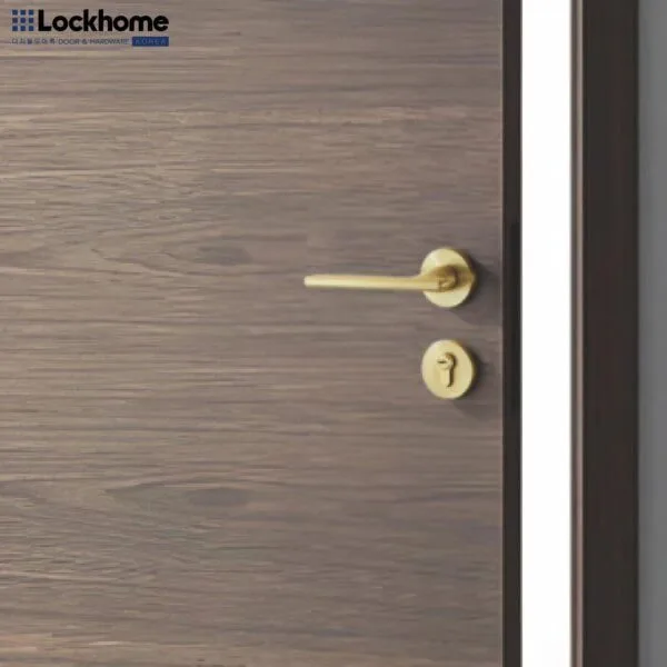 LOCKHOME ชุดมือจับก้านโยก สเตนเลส พร้อมมือจับก้านโยกและใส้กุญแจ ทรงเรียวยาว - Image 4