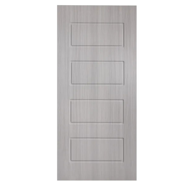 ประตู WPC ไม้สังเคราะห์ ลาย Nottting Hill สี Gray Lockhome (LHD005GS) - Image 2