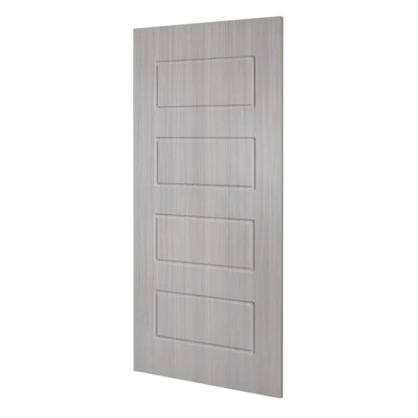 ประตู WPC ไม้สังเคราะห์ ลาย Nottting Hill สี Gray Lockhome (LHD005GS) - Image 3