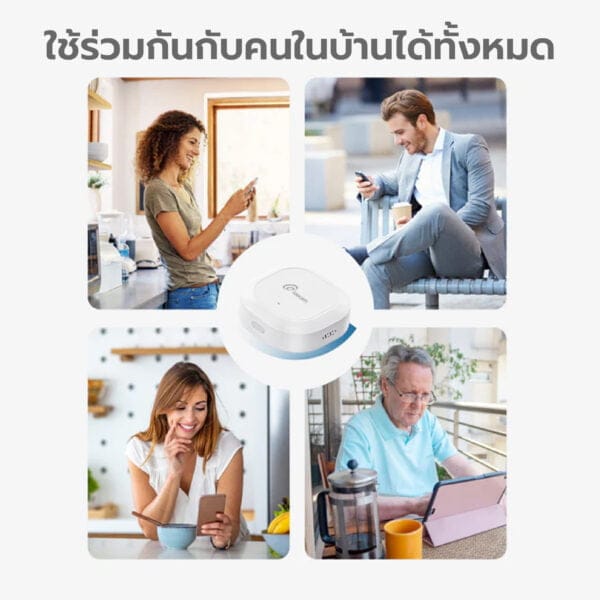 Loocam Zigbee Smart Gateway เกตเวย์ รองรับอุปกรณ์ย่อยสูงสุด 32 เครื่อง Zigbee 3.0 by Lockhome