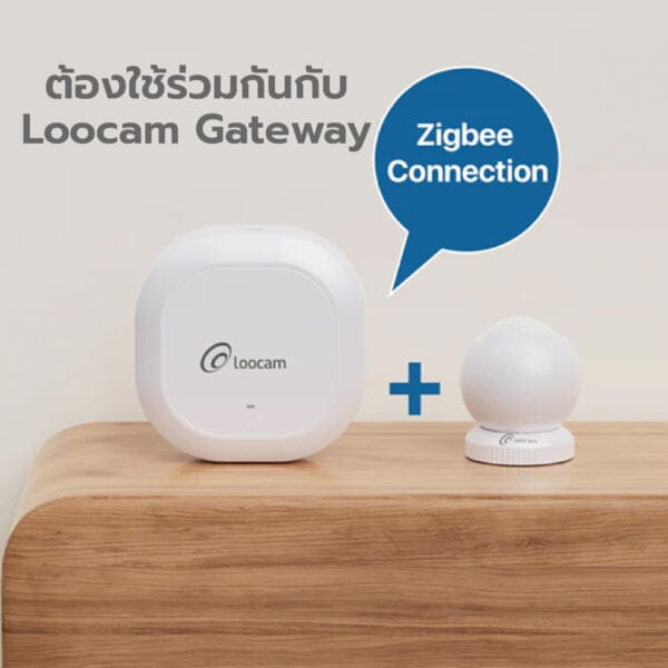 Loocam PIR Sensor เซ็นเซอร์ PIR ตรวจจับแสงอินฟราเรดที่ปล่อยออกมาจากร่างกาย by Lockhome