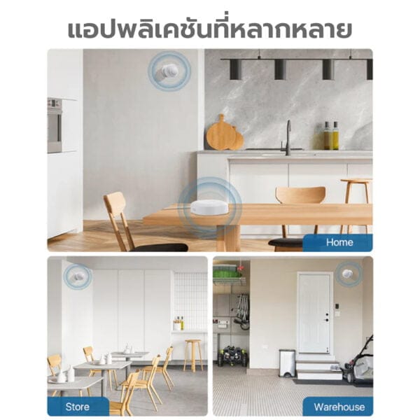 Loocam PIR Sensor เซ็นเซอร์ PIR ตรวจจับแสงอินฟราเรดที่ปล่อยออกมาจากร่างกาย by Lockhome