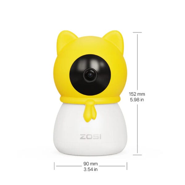 กล้องวงจรปิดอัจฉริยะ ตรวจจับการเคลื่อนไหวทารก PTZ indoor WIFI camera LH516 Lockhome