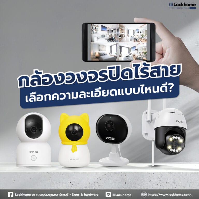 กล้องวงจรปิดไร้สาย เลือกความละเอียดแบบไหนดี?