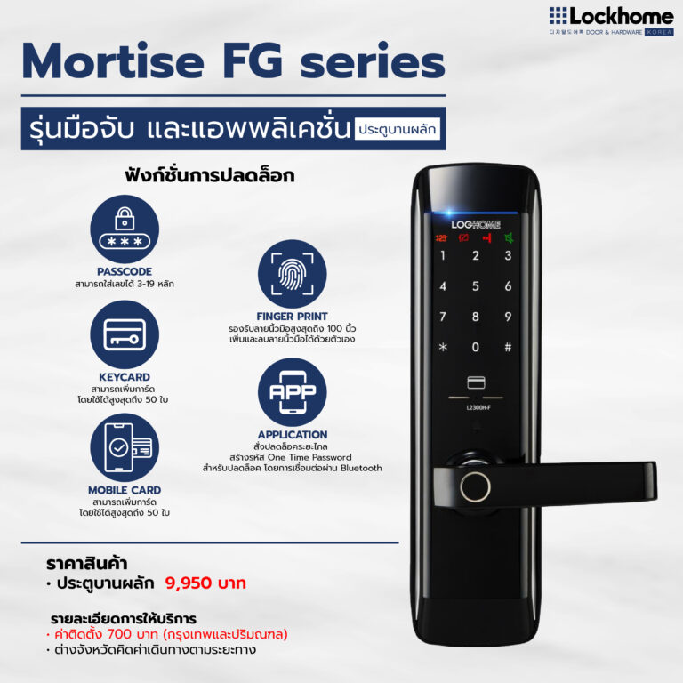 Mortise FG series 2025