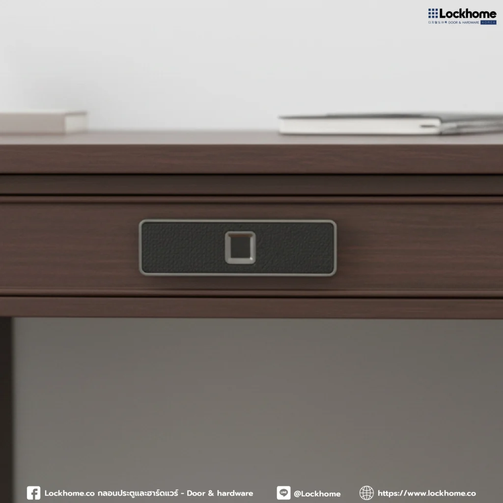 "กลอนลิ้นชักไฟฟ้า" (Electric Drawer Lock) จาก Lockhome