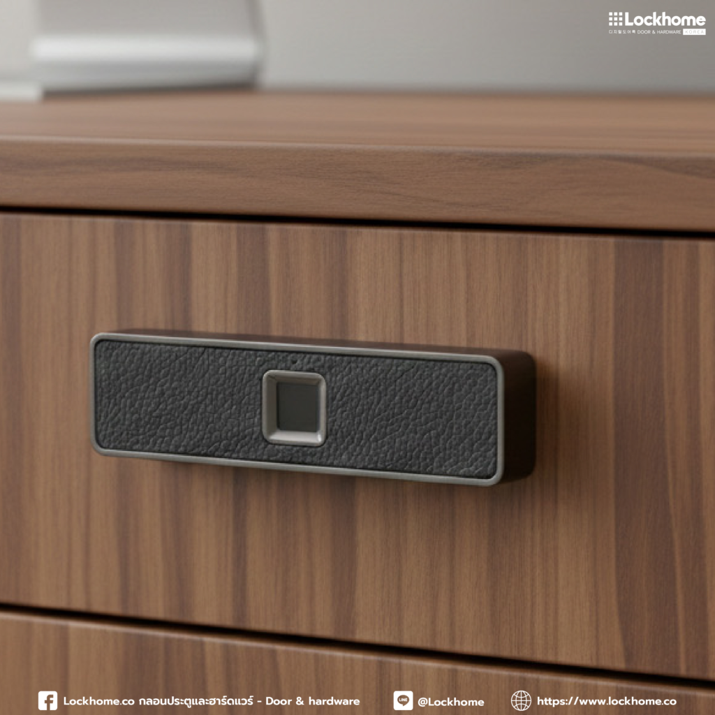 มุมแดง: กลอนลิ้นชักไฟฟ้า (Electric Drawer Lock / Latch)