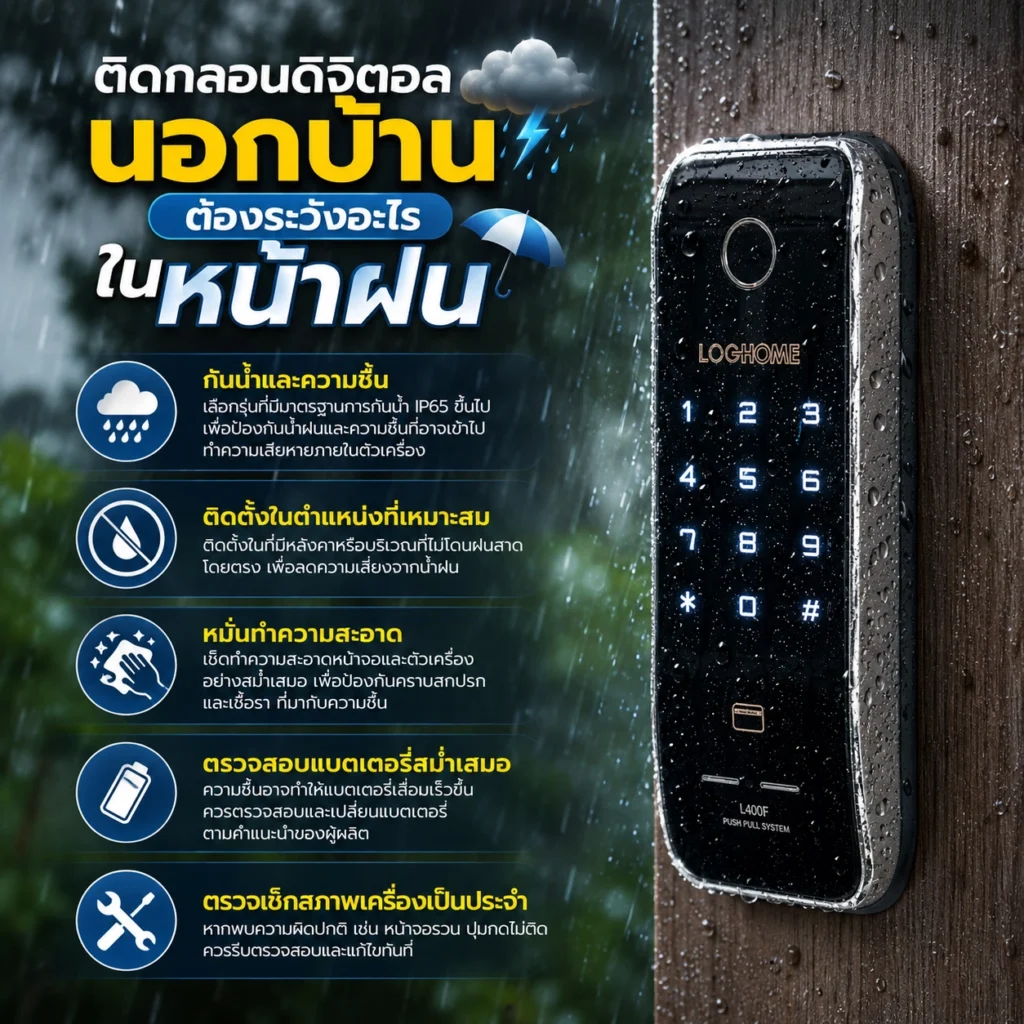ก่อนติด กลอนดิจิตอล นอกบ้าน ต้องเช็กตำแหน่งติดตั้งให้ดี