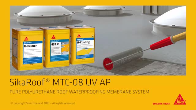 SikaRoof® MTC-8 UV AP (ซิก้าฟลอร์ เอ็มทีซี 8 ยูวี เอพี) - Image 2
